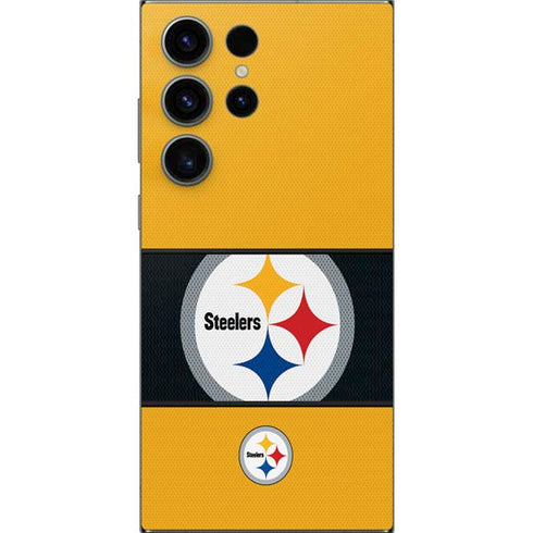 NFL Pittsburgh Steelers Zone Block Galaxy S25 Ultra Skin